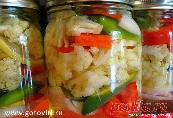 Самая вкусная маринованная цветная капуста