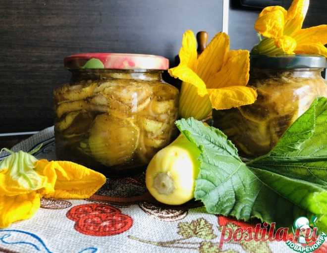Пикантные кабачки на зиму – кулинарный рецепт