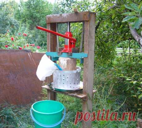 ПРЕСС ДЛЯ ЯБЛОК СВОИМИ РУКАМИ