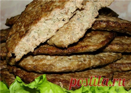 Детки обожают такие печеночные котлетки с рисом