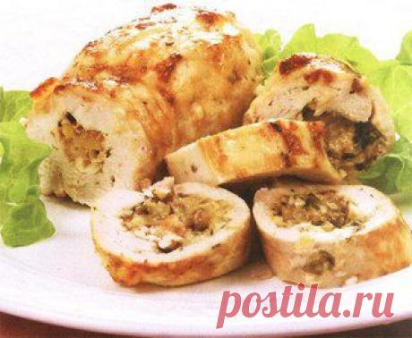 Bon Appetit - Хрустящие куриные рулетики с сыром