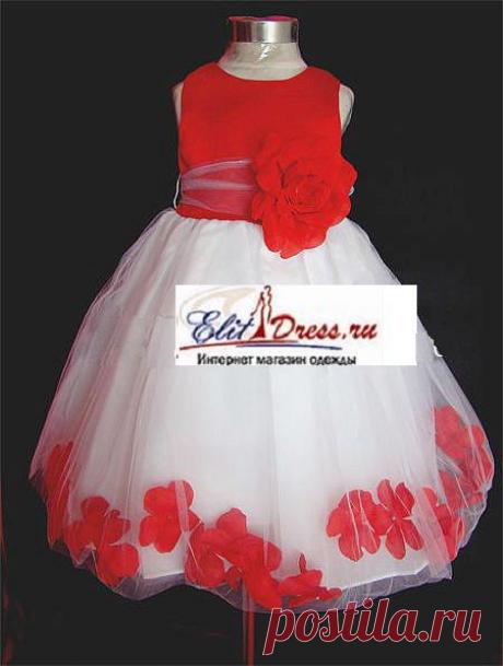 НАРЯДНЫЕ ДЕТСКИЕ ПЛАТЬЯ С ЛЕПЕСТКАМИ