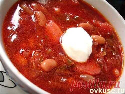 Борщ с фасолью - Простые рецепты Овкусе.ру