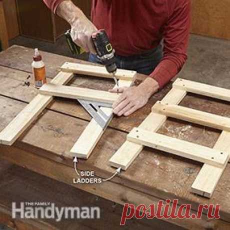 Ridiculously Simple Shop Stool Plans | Family Handyman