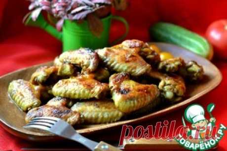 КУРИНЫЕ КРЫЛЬЯ НА ПИВЕ - кулинарный рецепт ********
Крылья куриные — 12 шт
Пиво темное — 400 мл
Мед — 2 ст. л.
Куркума — 1 ч. л.
Имбирь (натереть на мелкой терке) — 1 ч. л.
Чеснок — по вкусу
Соль — 1/2 ч. л.
Перец черный (молотый) — 1/2 ч. л.