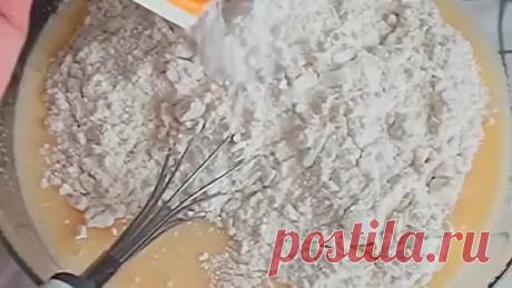 КЕКС С ИЗЮМОМ НА КЕФИРЕ