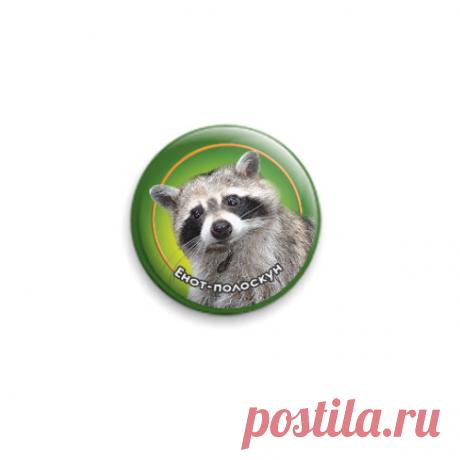 Енот полоскун. Магнит.