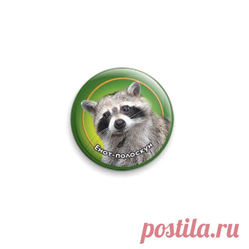 Енот полоскун. Магнит.