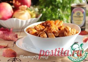 Куриное филе под яблочным барбекю-соусом - кулинарный рецепт