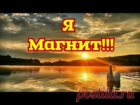 Я МАГНИТ #на​ усиление магнетизма и #привлечение​ к себе желаемого.