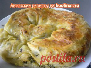 Вертута с творогом и зеленью. Рецепт c фото, мы подскажем, как приготовить!