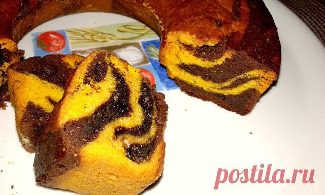 Італійські голубці: Гарбузяно - шоколадний кекс (Torta di zucca e cioccolato)