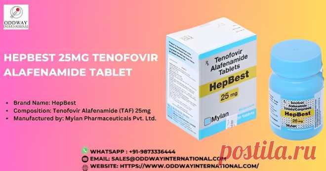 Chronic hepatitis B virus (HBV) infection is a serious health concern affecting adults worldwide. HepBest 25mg Tablet, containing the active ingredient Tenofovir alafenamide, is a medication at the forefront of HBV treatment. This revolutionary drug, categorized under nucleotide reverse transcriptase inhibitors (NRTIs), is designed to combat active viral replication, elevations in serum aminotransferases, and cirrhosis or compensated liver disease in adults.

WhatsApp : +91-9873336444