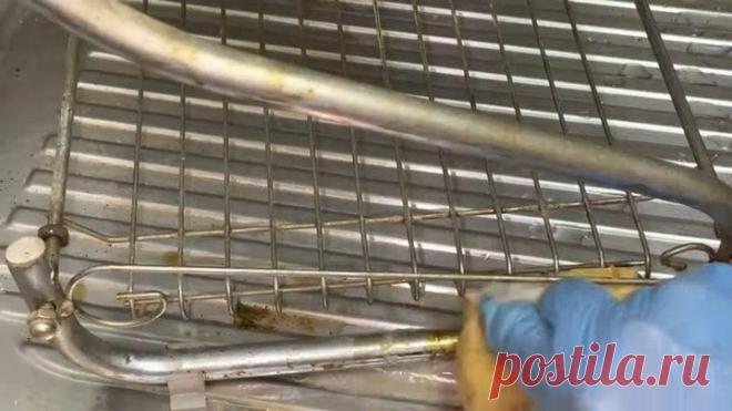 Как отмыть ржавчину с металлических полочек / Домоседы