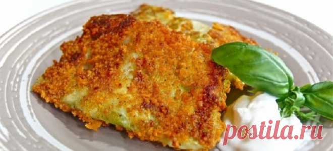 Шницель из капусты