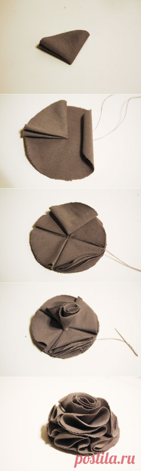 DIY Wedding Challenge 2010: Fabric Flower - Project Wedding