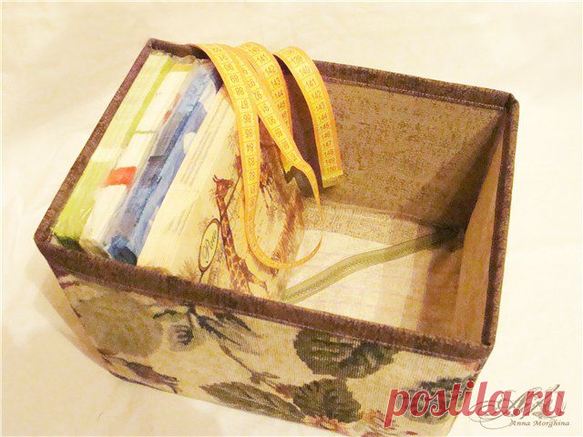 Красивая коробка своими руками. Мастер-класс по организации рабочего места. - Ярмарка Мастеров - ручная работа, handmade