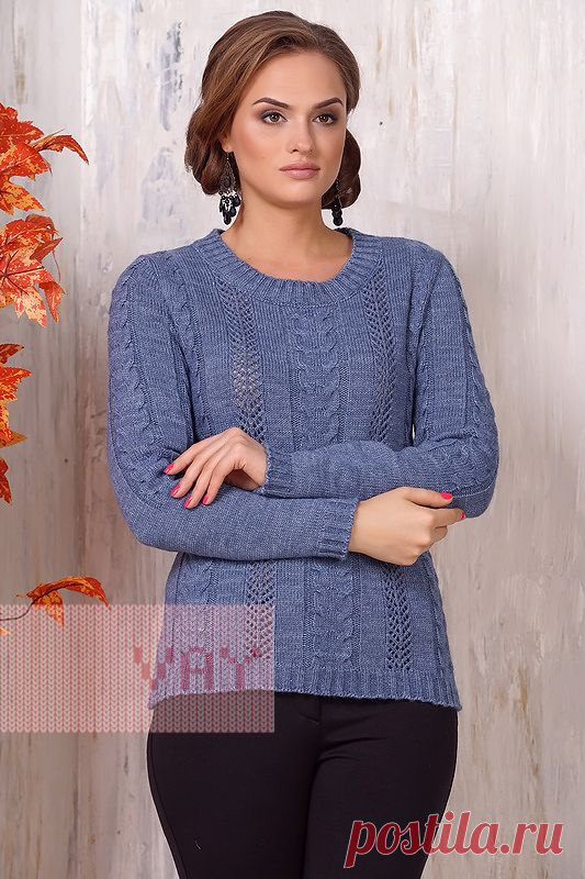 Вязаные кофты от марки VAY. Вязаные кофты для женщин VAY (артикул 4135), цветовое решение св.джинс. Ещё больше вязаных кофт из шерсти марки ВЭЙ на наших сайтах. Официальное представительство бренда VAY: купить в розницу в магазине Согревай.ру https://www.sogrevay.ru, оптовые закупки на Ньювэй.ру https://www.newvay.ru