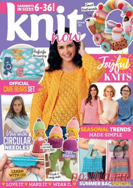 Вязаные проекты в журнале &amp;laquo;Knit Now №181 2025&amp;raquo; | Журналы
