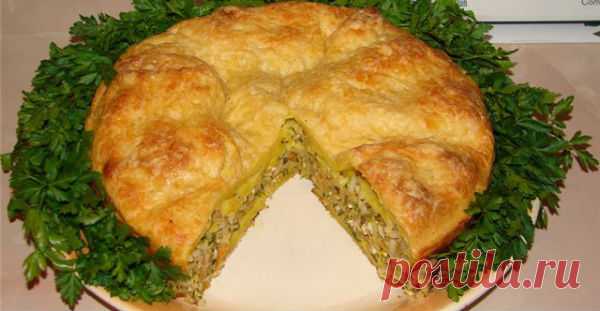 Мгновенный пирог на ужин без особых забот. Начинка — по вашему вкусу! Начинка — по вашему вкусу! Если времени совсем нет, либо гости уже на пороге, этот замечательный пирог спасёт вас! Готовить его [...]