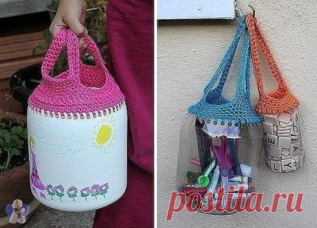 Идеи повторного применения пластиковых бутылок