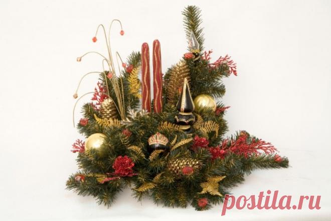 Новогодние композиции, авторский дизайн