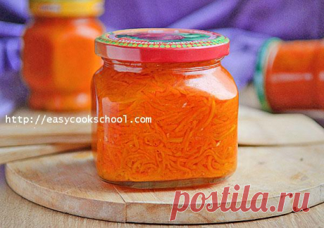 Морковь по-корейски на зиму
