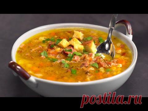 Все секреты правильного приготовления! ГОРОХОВЫЙ СУП С КОПЧЕНЫМИ РЕБРЫШКАМИ. Рецепт Всегда Вкусно!