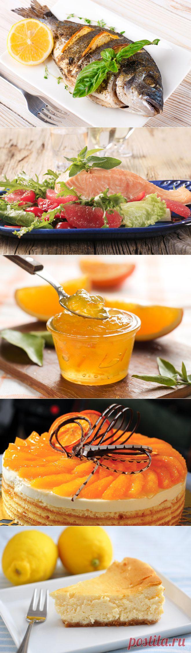 5 рецептов блюд из цитрусовых - Menu.ru