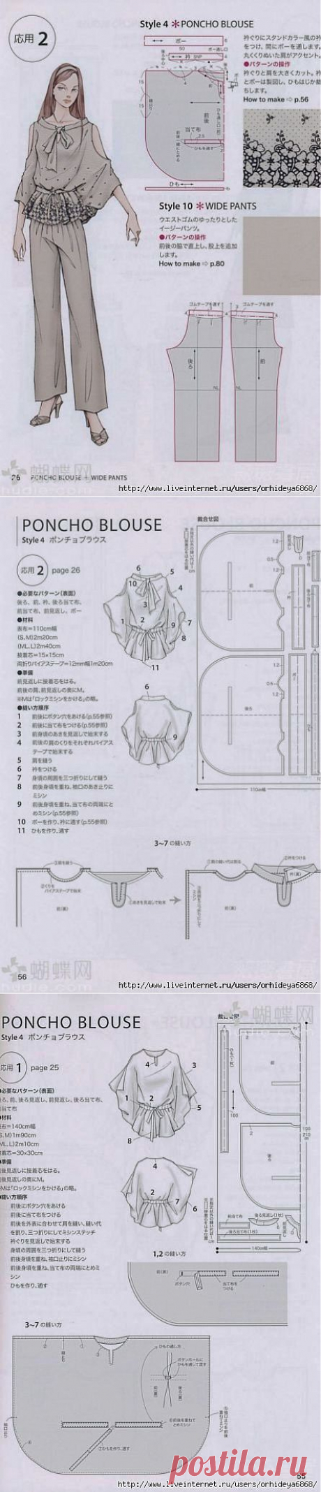 Простые выкройки стильной одежды (трафик) / Простые выкройки /