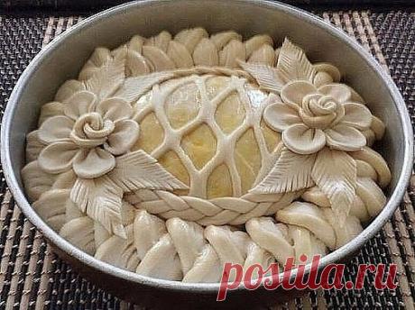 Шикарная разделка теста