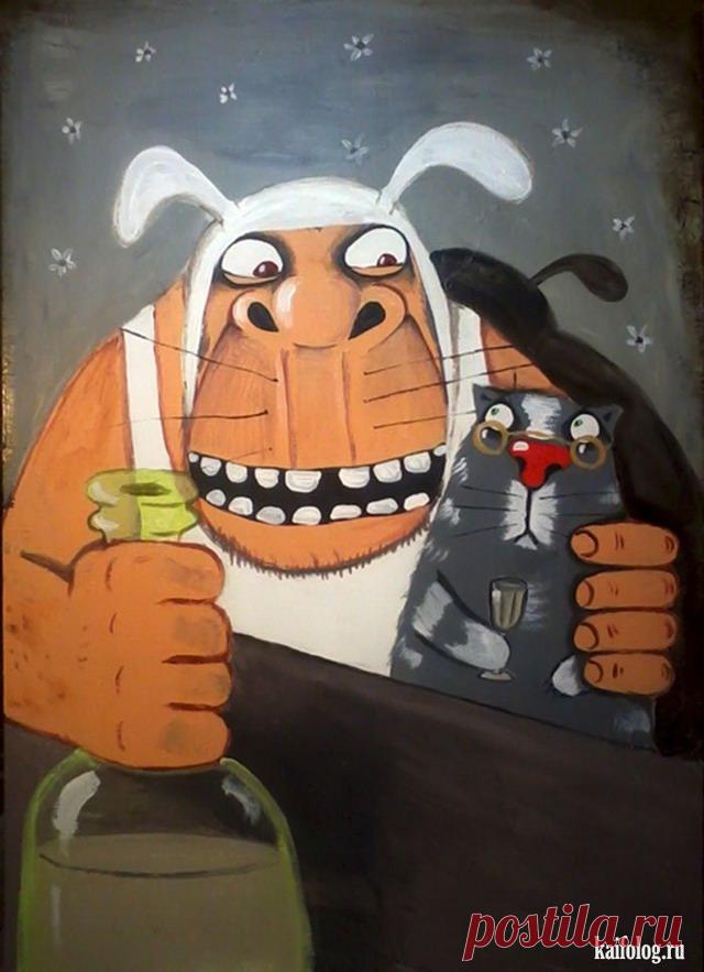 Картины Васи Ложкина. Часть - 5 (35 картинок)