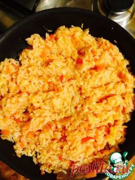 Самый вкусный рис с сыром и помидорами - кулинарный рецепт