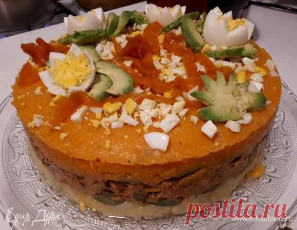 Кауса, рецепт с ингредиентами: куриные грудки, картофель, батат