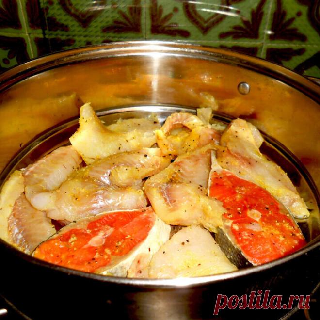 Рыба в пароварке | Рецепты для диабетиков | Дзен