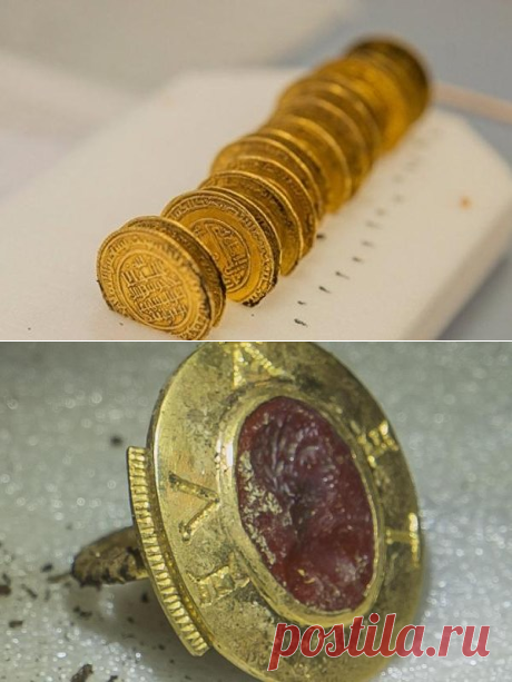 Во франции откопали 2000 древних монет и золотой перстень