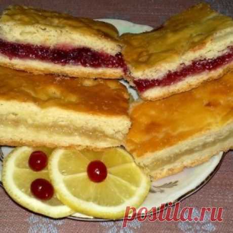 Универсальный рецепт для вкусного лимонного и клюквенного пирога с оригинальным и незабываемым вкусом