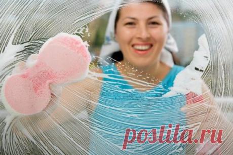 Народные средства очистки стекол