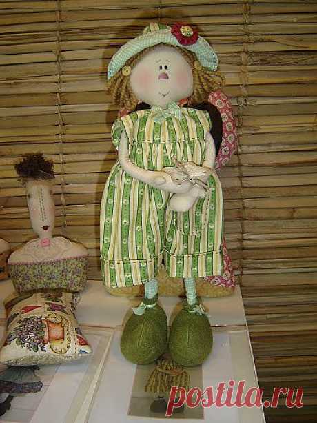 Лина.Примитивная кукла..