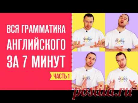Вся Грамматика Английского за 7 минут / Часть 1