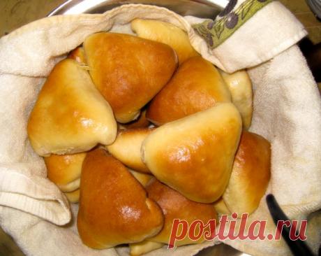 Тесто для пирожков с сухими дрожжами - 7 рецептов