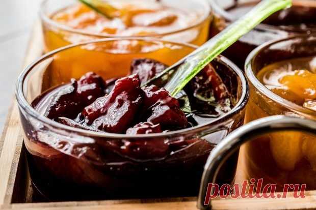 Варенье из чернослива с косточками — Домашняя кулинария