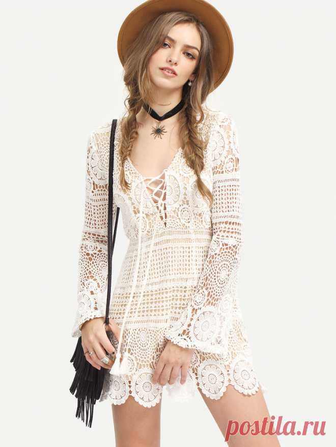 Белое бохо, или Шикарная одежда для королевы летнего пляжа | Журнал Ярмарки Мастеров