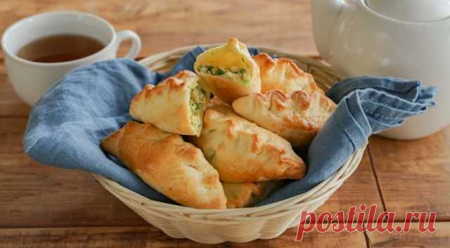 Пирожки с яйцом и зеленым луком — Женская страничка