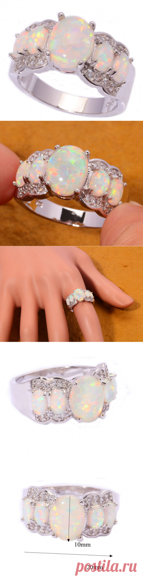 Кольцо с белым огненным опалом

Diamond-Jewelry Ювелирные изделия DJ