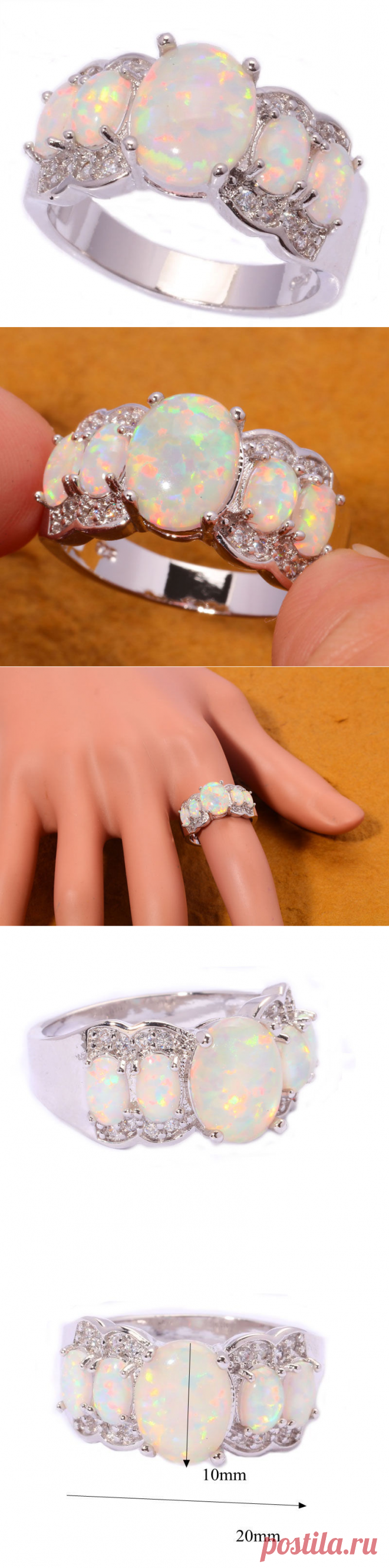 Кольцо с белым огненным опалом

Diamond-Jewelry Ювелирные изделия DJ