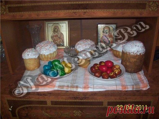 Пасхальные куличи