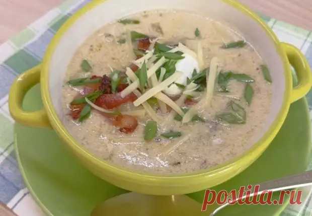 Сливочный суп с жареным картофелем - Будет вкусно - Медиаплатформа МирТесен