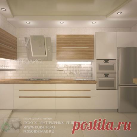 Дизайн интерьера кухни, фото и примеры- Портфолио дизайнера - Поиск интерьерных решений