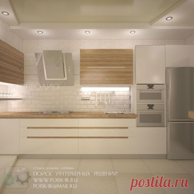 Дизайн интерьера кухни, фото и примеры- Портфолио дизайнера - Поиск интерьерных решений